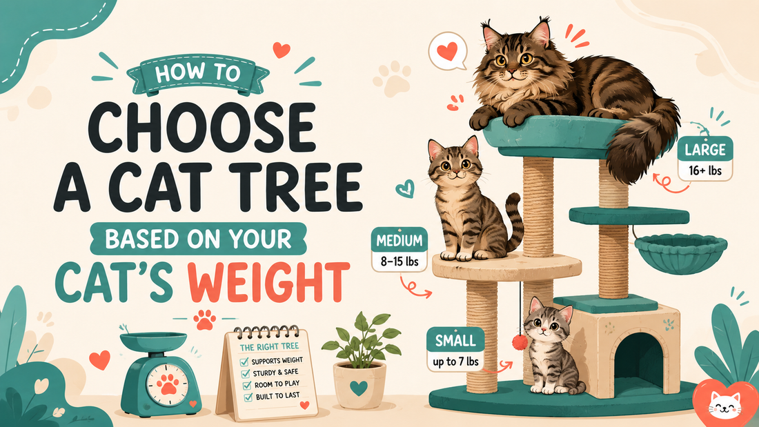 How to Choose a Cat Tree Based on Your Cat’s Weight
