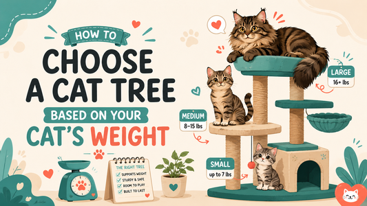How to Choose a Cat Tree Based on Your Cat’s Weight