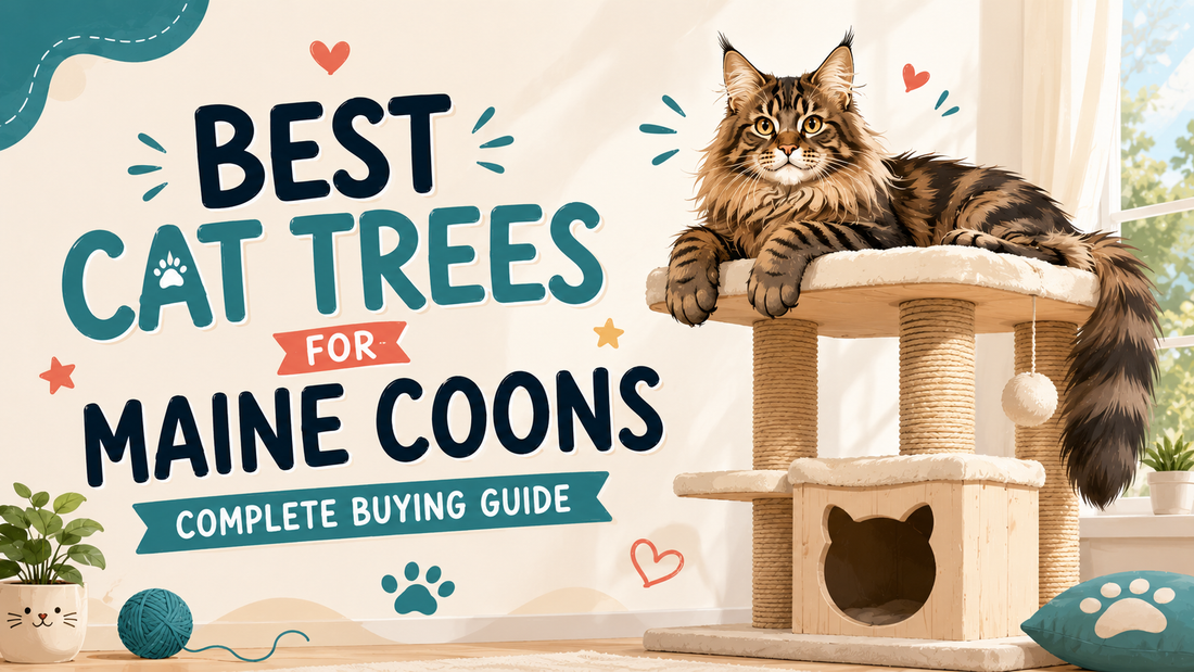 Best Cat Trees for Maine Coons: Complete Buying Guide