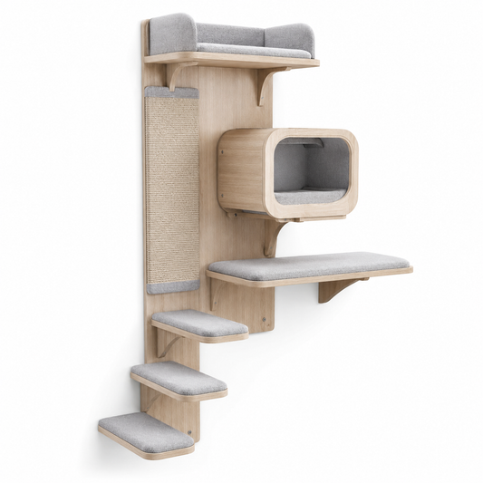 Caldris Vista Wall-Mounted Cat Tree